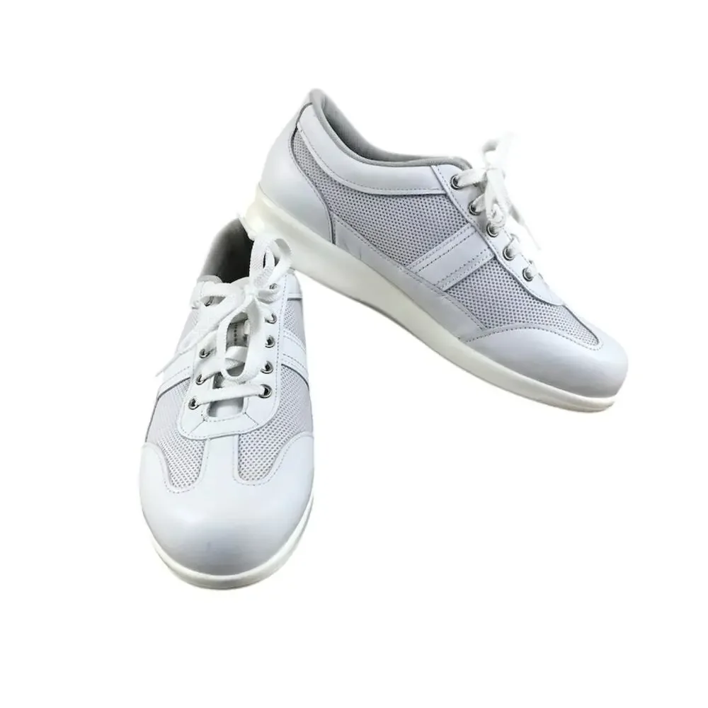 SAS FT Mesh Walking Shoe Sneakers Women 8.5M White Everyday Comfort Made In USA